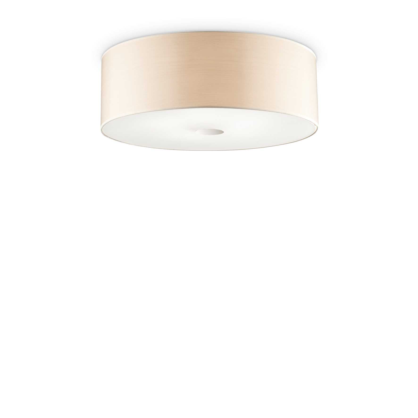 Lampada da soffitto legno D 500 x H 180 mm