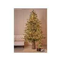 Albero di Natale pino 210x142 cm 4000 led