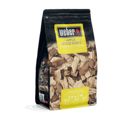 Weber Chips Per Affumicatura Aroma Mele 700 Grammi