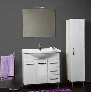 Mobile Bagno CM.85 Bianco Claudia