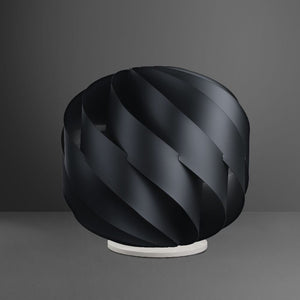 Lampada da tavolo LAP Nero in Plastica Cm. 15 x 15 h