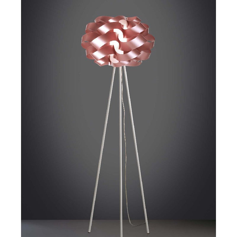 Lampada a piantana treppiedi CLOUD Rosa diametro 50x h160 cm