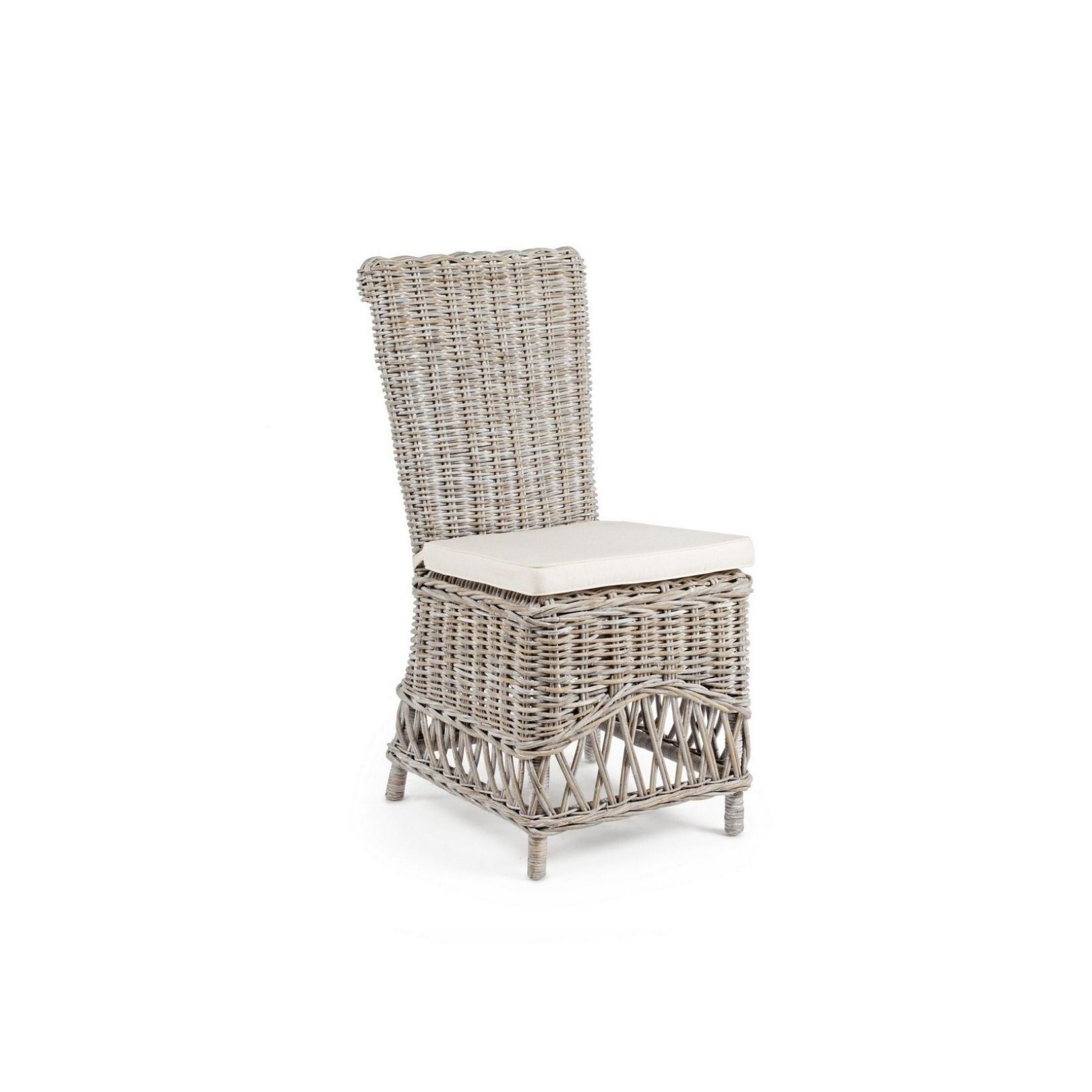 Sedia con Intreccio Warna rattan interno esterno