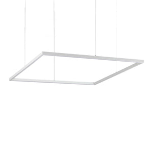 Lampada a sospensione bianco L 900 x H min 275 - max 2025 x P 900 mm