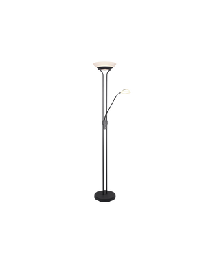 Piantana Led con Luce Spot da Lettura Orson Nero Trio Lighting