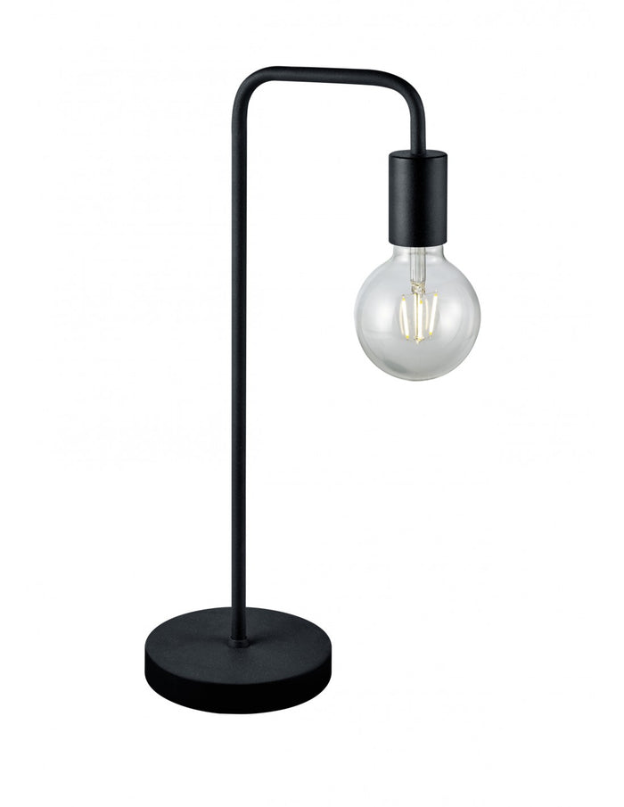 Lumetto Minimal Nero Diallo Portalampada E27 Trio Lighting