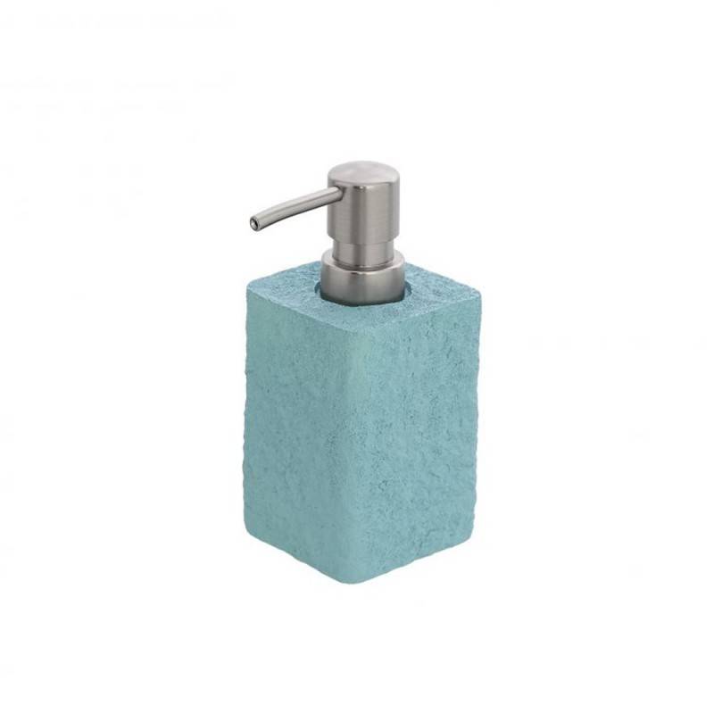 Elegante Dispenser Sapone dalla serie Sabbia in raffinata tonalità Acqua Marina