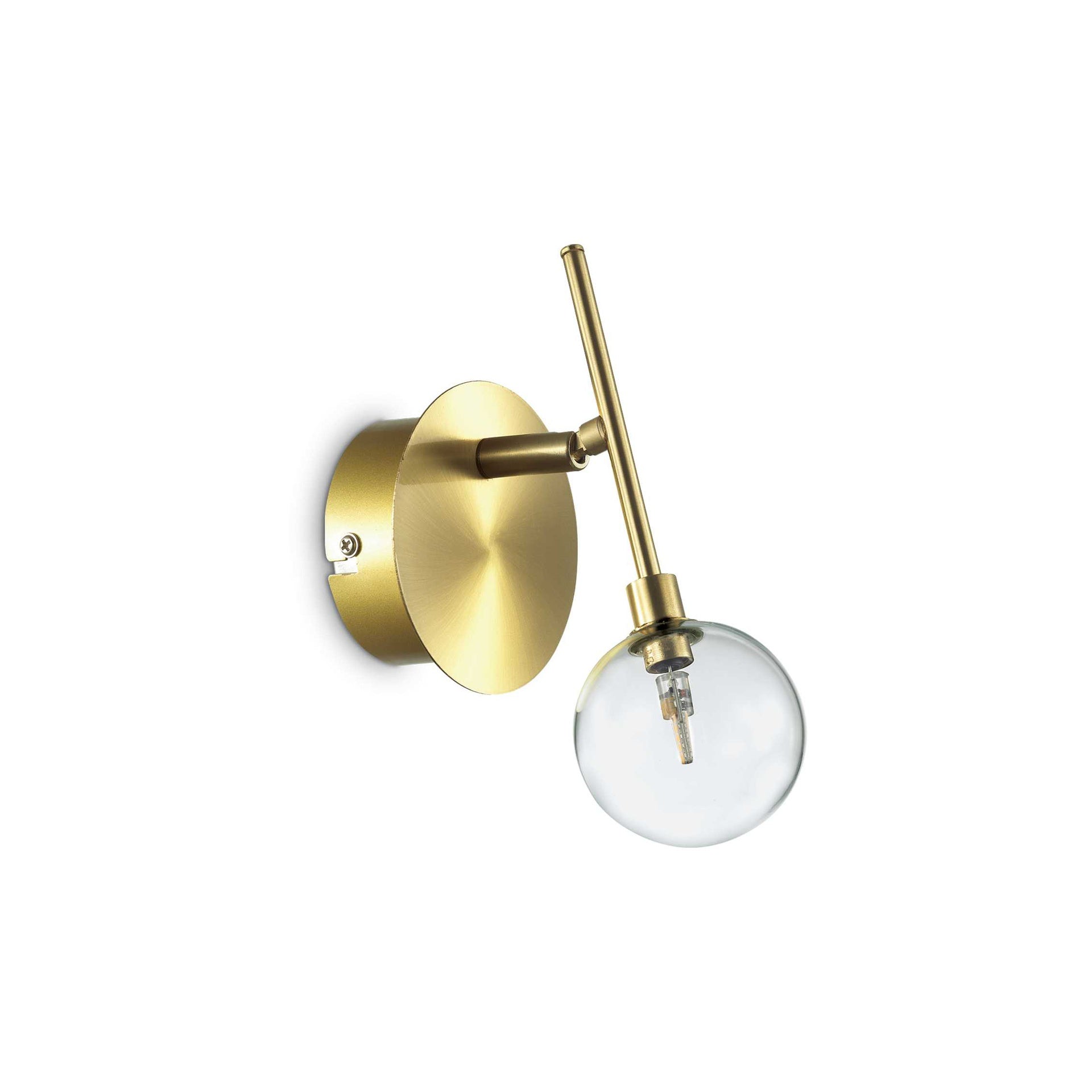 Lampada da parete ottone L 100 x H 200 x P 125 mm