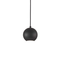 Lampada a sospensione nero D 110 x H min 385 - max 2135 mm