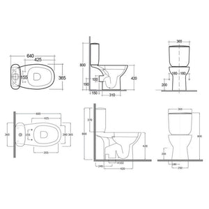 Vaso Monoblocco Rimless Morning