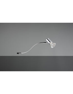 Applique Giada Faretto Orientabile Da Specchio Bagno Cromo IP44 Trio Lighting