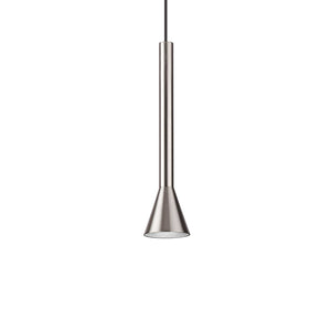 Lampada a sospensione nickel D 60 x H min 505 - max 2430 mm