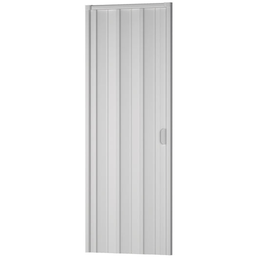 Porta d'arredo interna a soffietto bianco - 100x214 cm