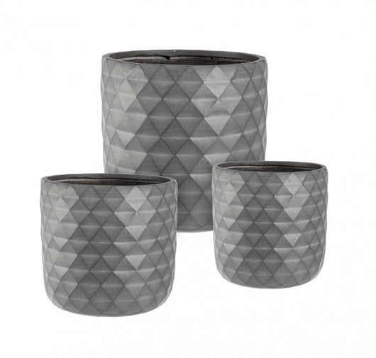 Set3 P.Vaso Pyramid To Antracite