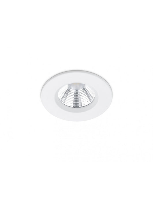 Faretto da Incasso Rotondo Zagros Bianco Led 5W IP65 Ø8 cm Trio Lighting