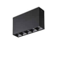 Lampada da soffitto LIKA 12W 3000K nera - L135xH80xP35mm