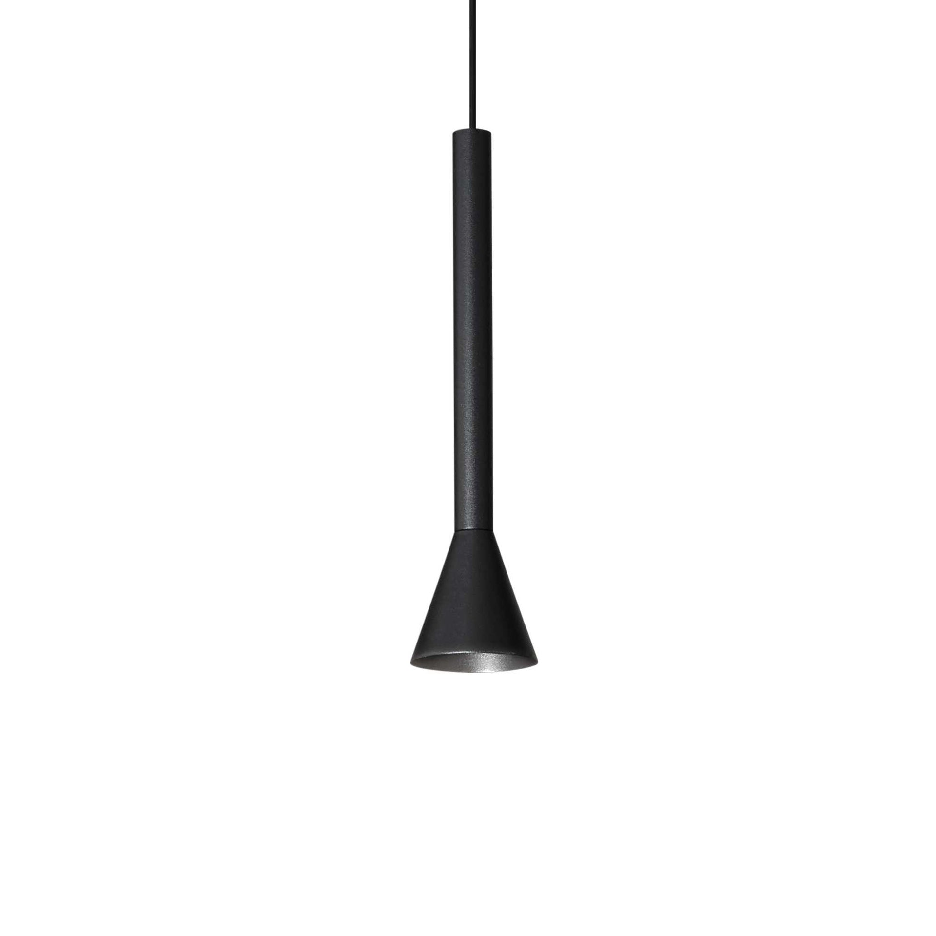 Lampada a sospensione nero D 60 x H min 505 - max 2430 mm