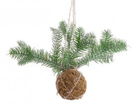 6x Decorazione Sfera Kokedama C