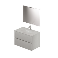 Composizione bagno da 80 colore Bianco H54x81x46cm