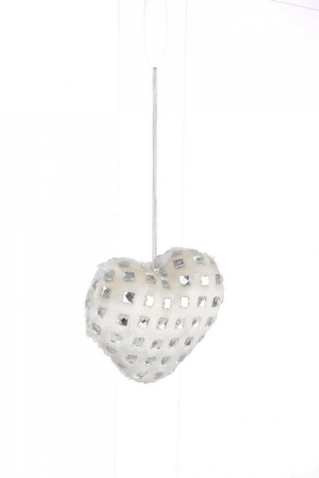 12x Pendaglio Cuore Cristallo S