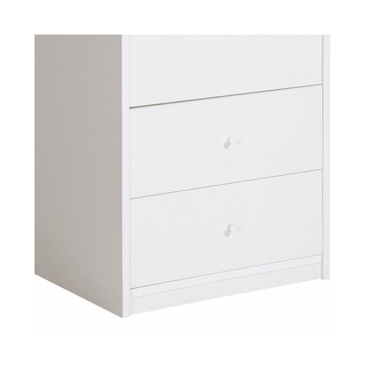 Mobile con asse da stiro Bianco cassetti legno nobilitato cm 44x57xH.89