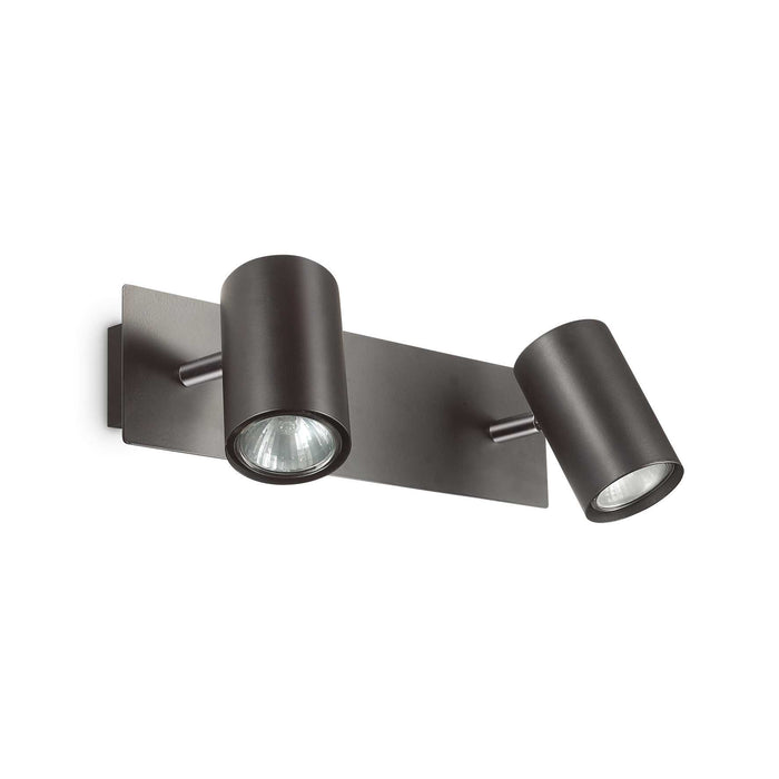 Lampada da parete SPOT, nero - L 365 x H 115 x P 130 mm