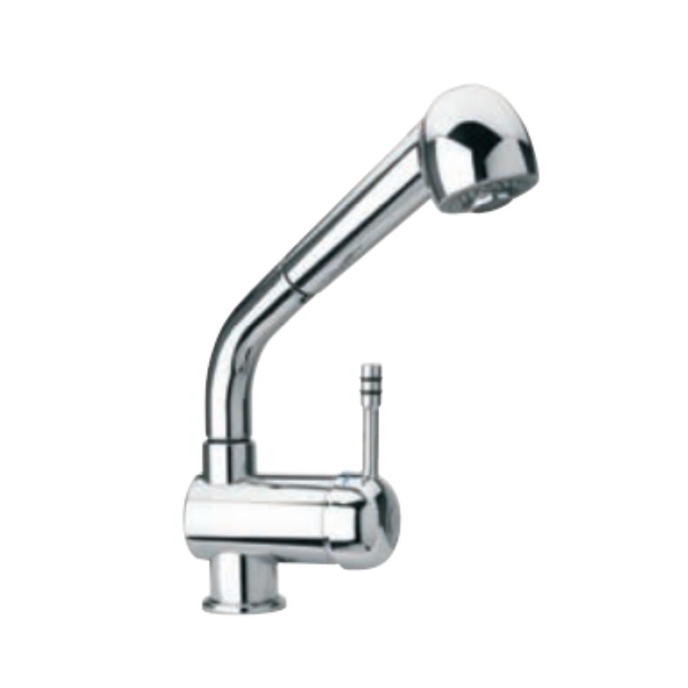 Miscelatore da cucina cromato con doccetta estraibile Paini 64CR568 28,8 cm, 19 cm, 5 cm