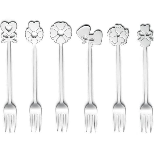 Set 6 Forchettine Dolce Love Guzzini