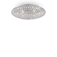 Lampada da soffitto cromo D 535 x H 190 mm