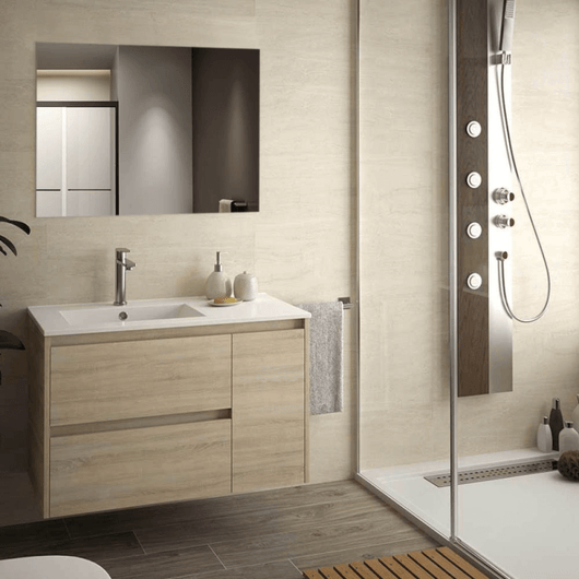 Mobile bagno sospeso Resia rovere 90x46x54 H EFFEZ