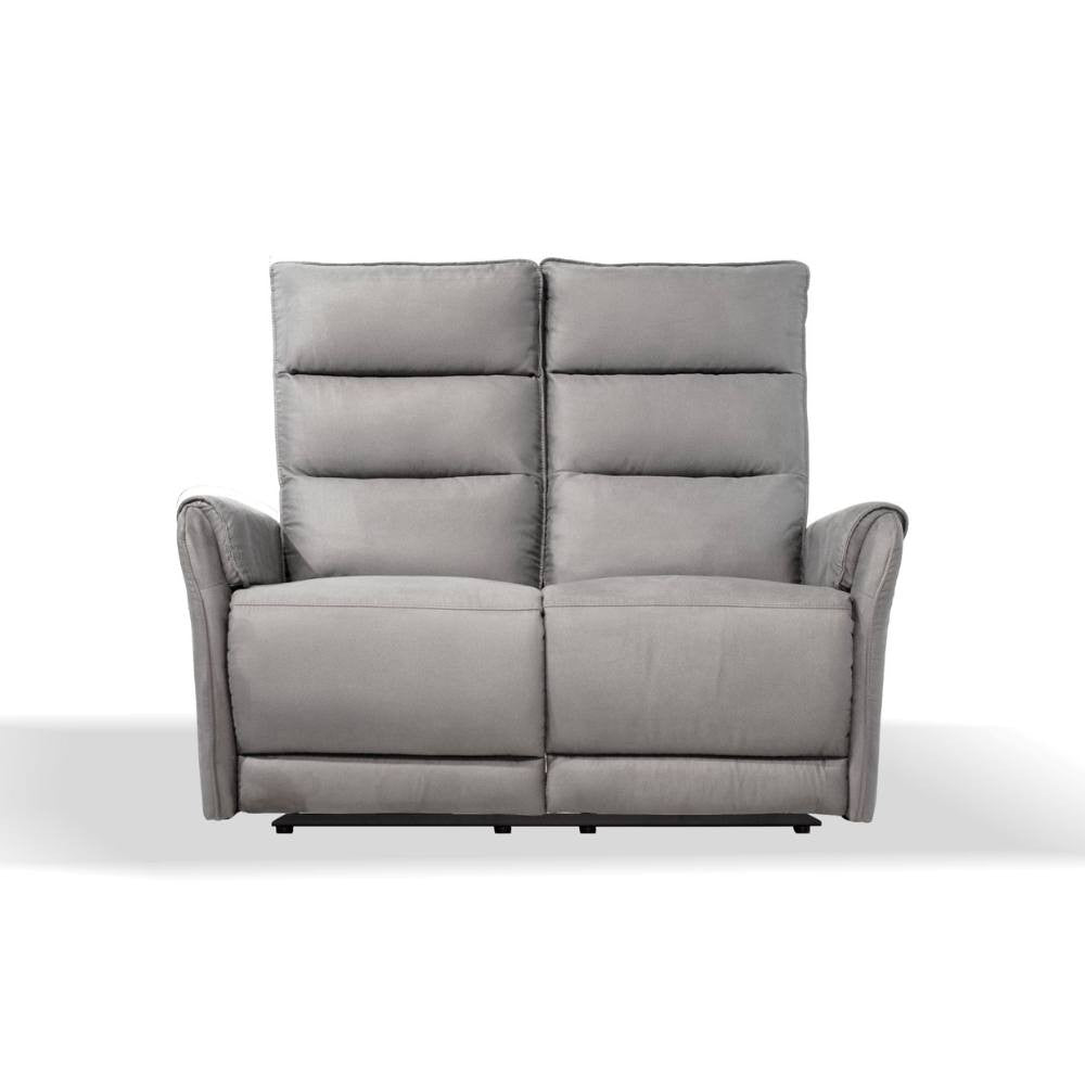 Divano 2 posti reclinabile con 2 recliner elettrici L 135 x P 98 x H 109 cm