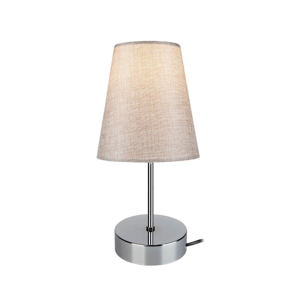 Lampada da tavolo Estelya AZ1068 cromo beige EFFEZ