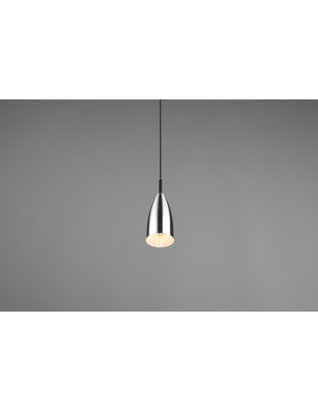 Sospensione Singola Farin Cono Nichel  Ø10 cm Trio Lighting