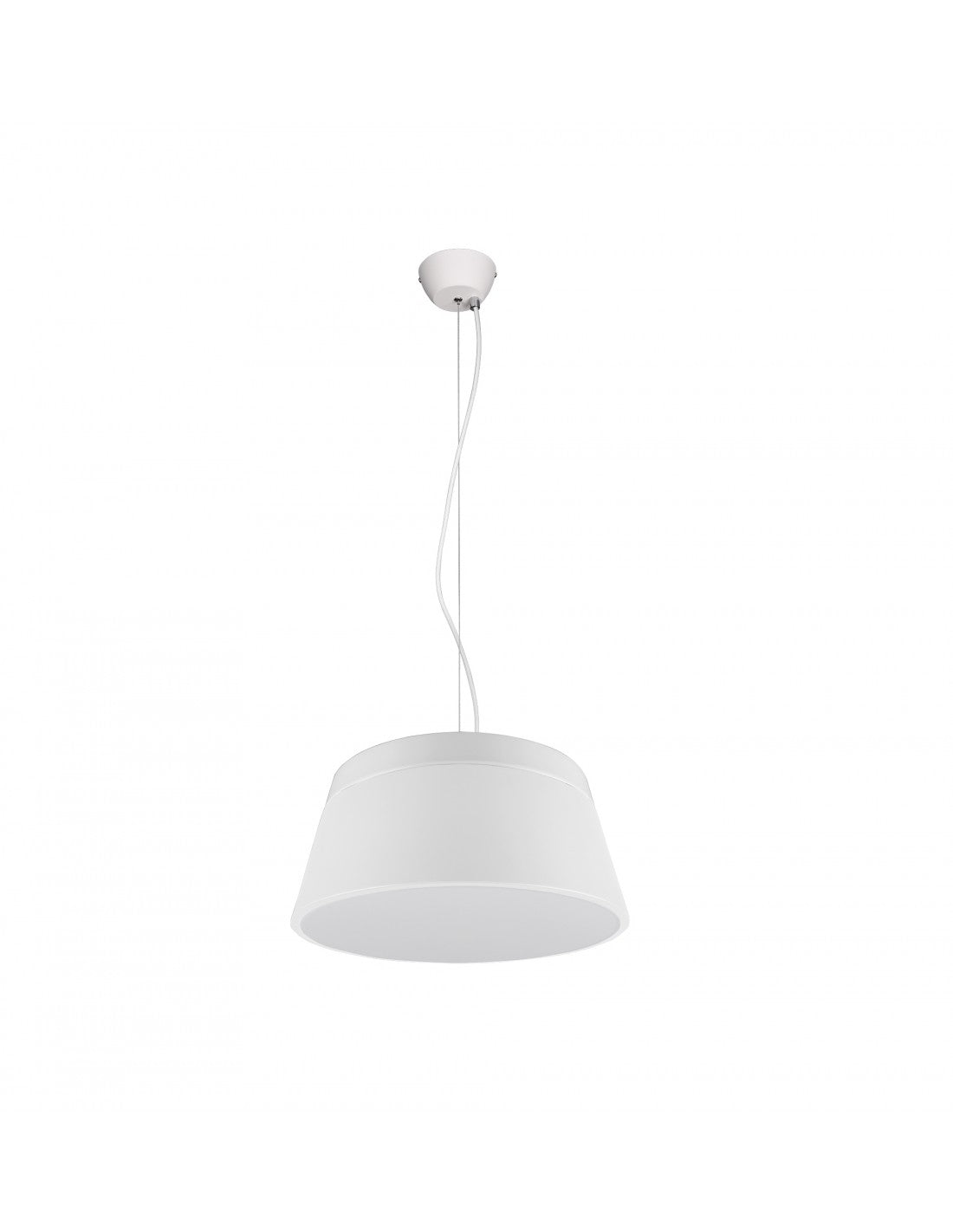 Sospensione Baroness Bianco Ø45cm Doppia Luce Trio Lighting