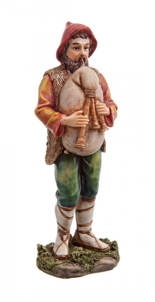 6x Figura Presepe Zampognaro H16