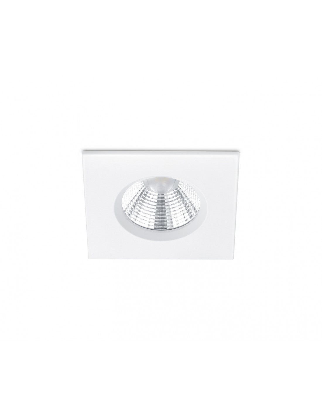 Faretto da Incasso Quadrato Zagros Bianco Led 5W IP65 8x8 cm Trio Lighting