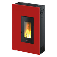 Stufa A Pellet 'Madison 5' Colore Rosso