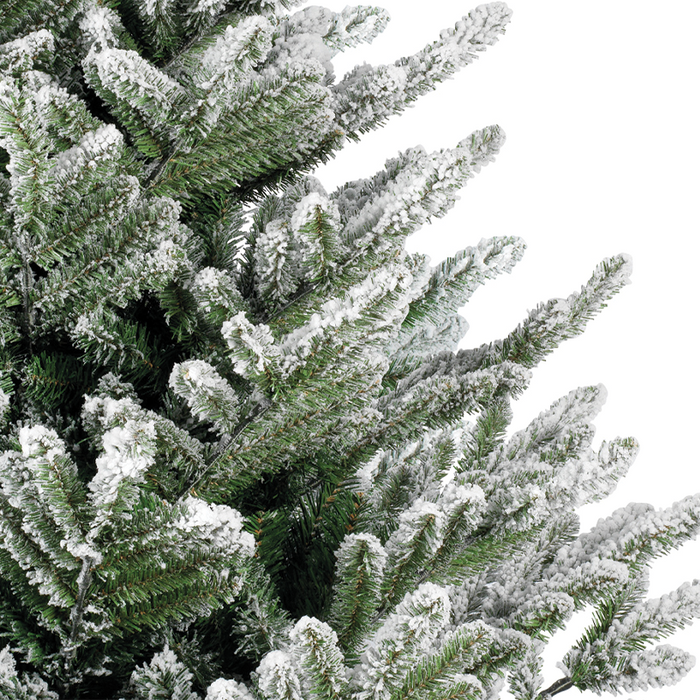 Albero di Natale Liberty Spruce innevato Ø174 x H240 cm