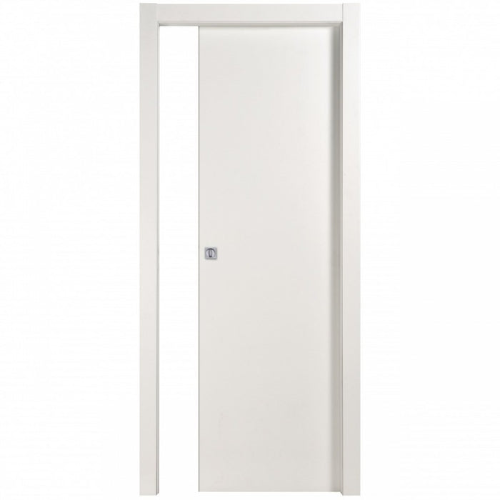 Porta Scorrevole Microtec Bianca Cm.  210 x 70