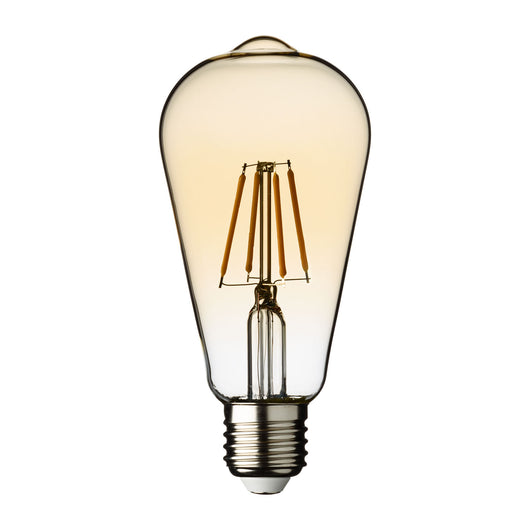 Lampada E27 ST64 4W 2200°K Golden