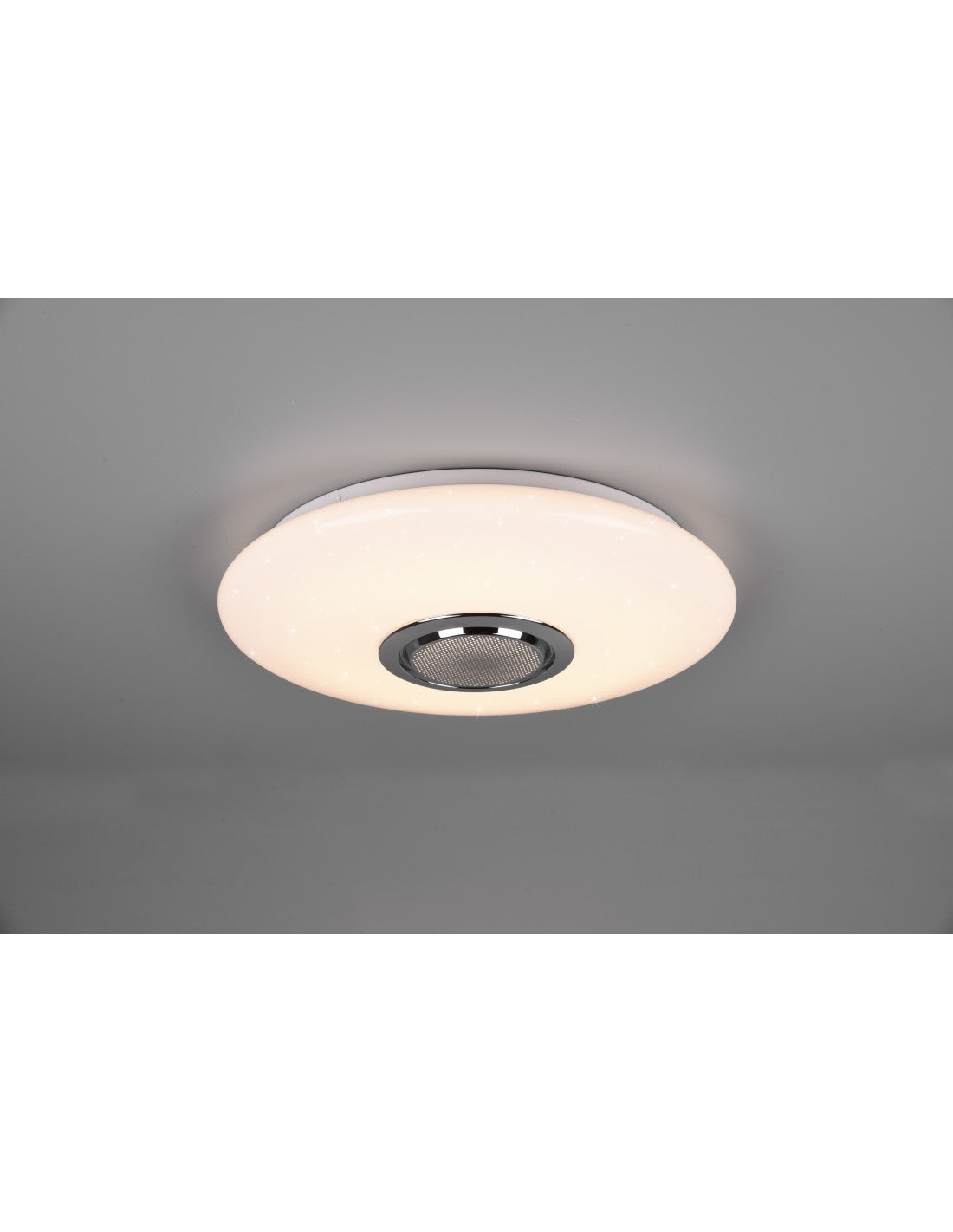 Plafoniera Moderna Led RGBW Bluetooth Musica Bianco Trio Lighting