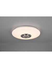 Plafoniera Moderna Led RGBW Bluetooth Musica Bianco Trio Lighting