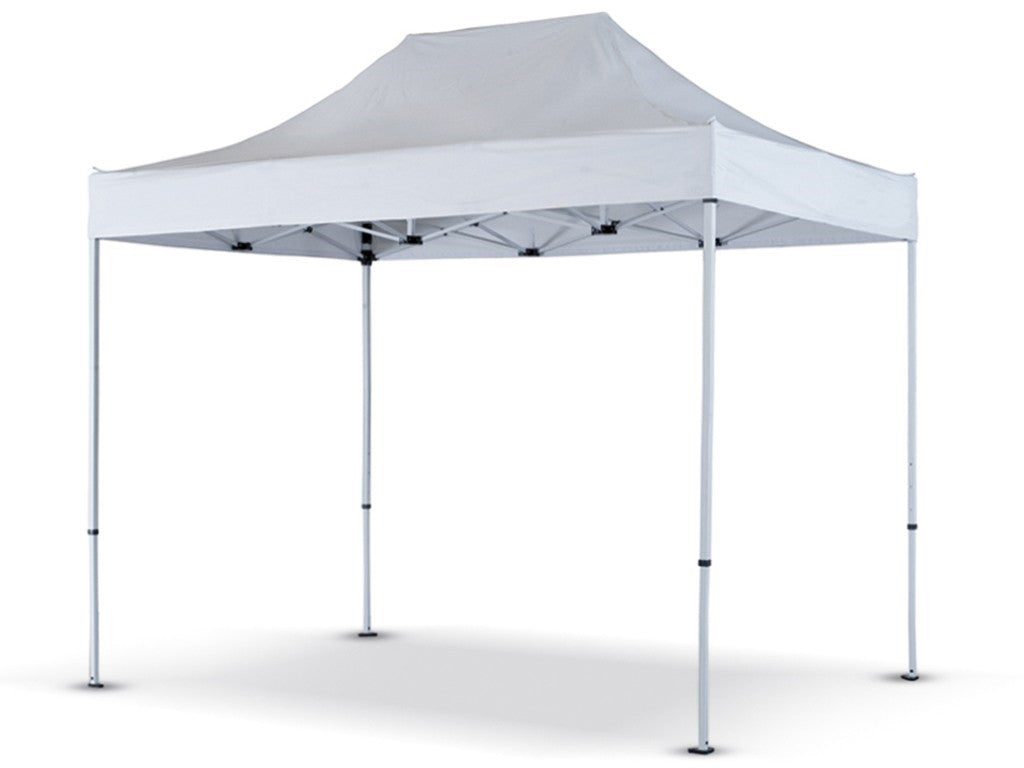 Gazebo richiudibile pieghevole 3 X 4,5 PVC Bianco impermeabile Market