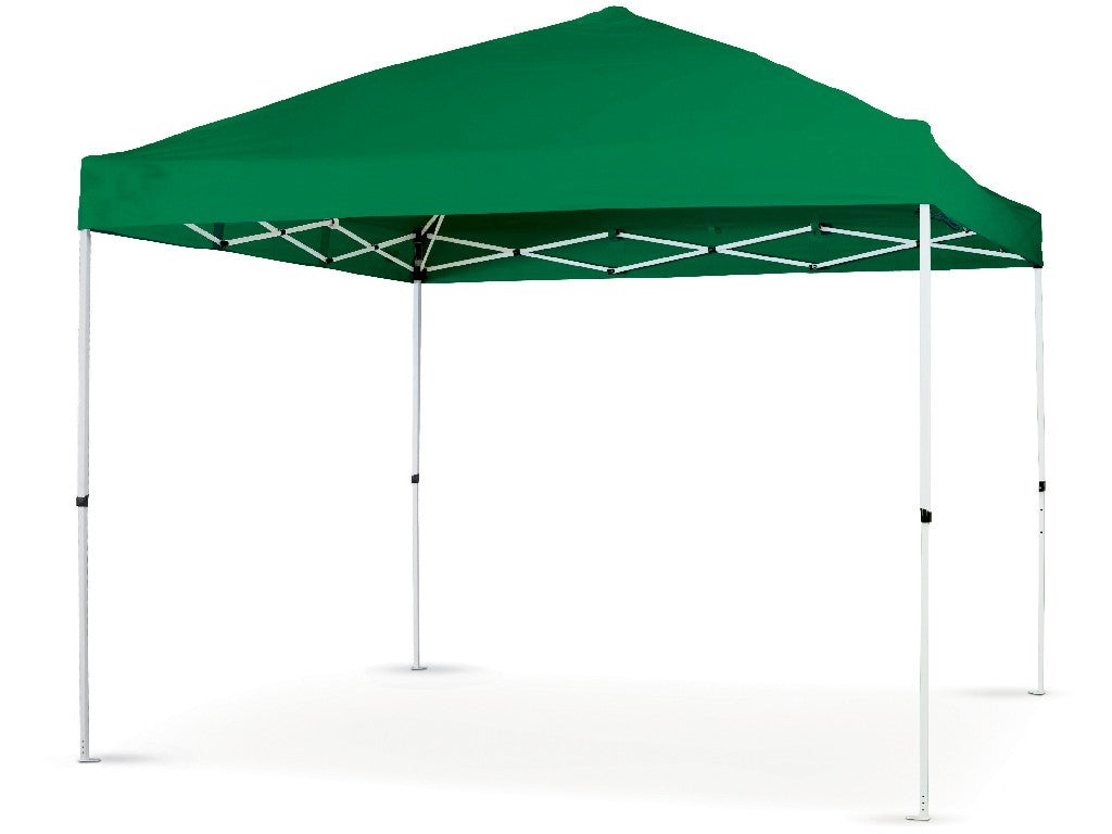 Gazebo richiudibile pieghevole 3 X 3 PVC Verde impermeabile Easy