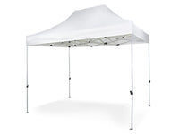 Gazebo richiudibile pieghevole in alluminio 2 X 3 PVC Bianco impermeabile