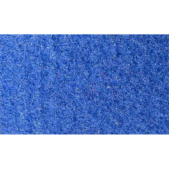 Tappeto Passatoia da Esterno/Interno 1x30m in Polipropilene Rubino Blu Volturno