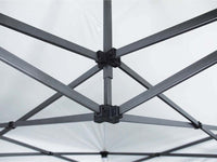 Gazebo richiudibile pieghevole 3 X 3 PVC Bianco impermeabile Market Plus