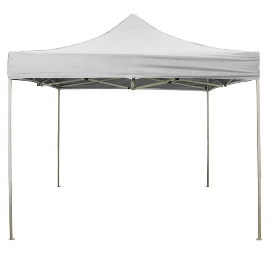 Telo laterale 3x2mt bianco impermeabile con finestra per gazebo richiudibile 3x3mt