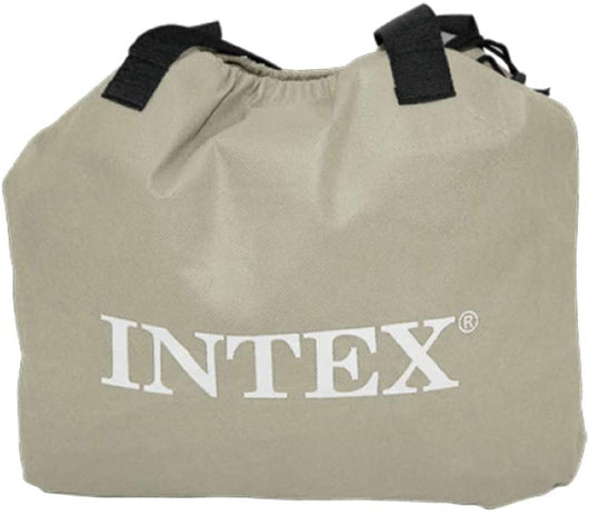 INTEX Materasso materassino gonfiabile letto singolo doppio strato con pompa integrata 99X191X42H cm 405131