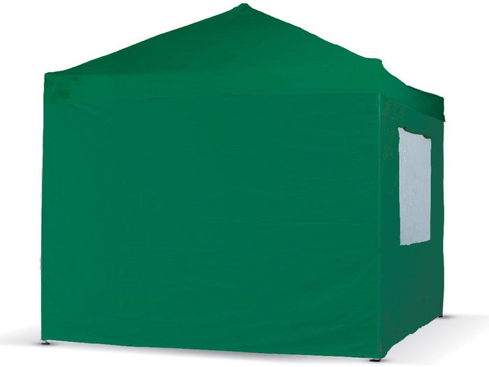 Kit 4 teli laterali di ricambio 3 X 3 verde per gazebo richiudibile Easy